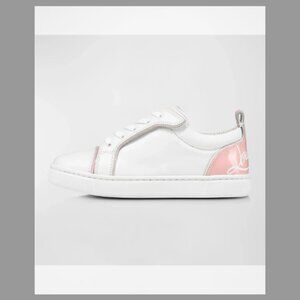 Christian Louboutin Kid's FunnyTo Red-Sole Low-Top Sneakers ( 29EU (12us) tod)